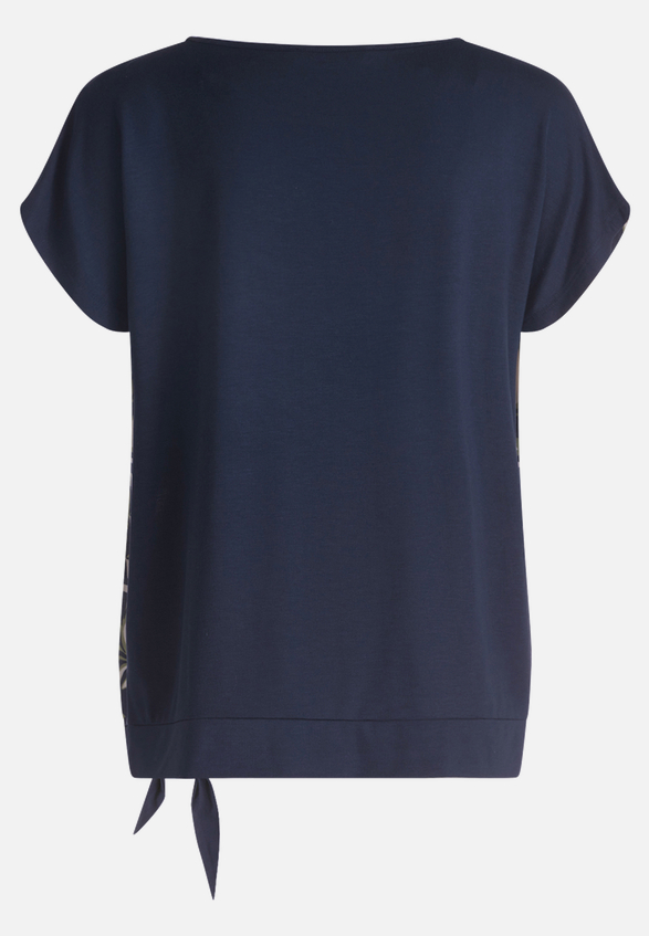 Basic Shirt mit Schleifenknoten / Rückseite