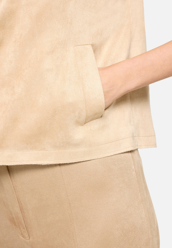 Blazer-Jacke mit Reißverschluss / Detailbild