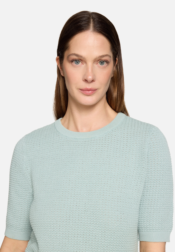 Strickpullover mit Struktur / Detailbild