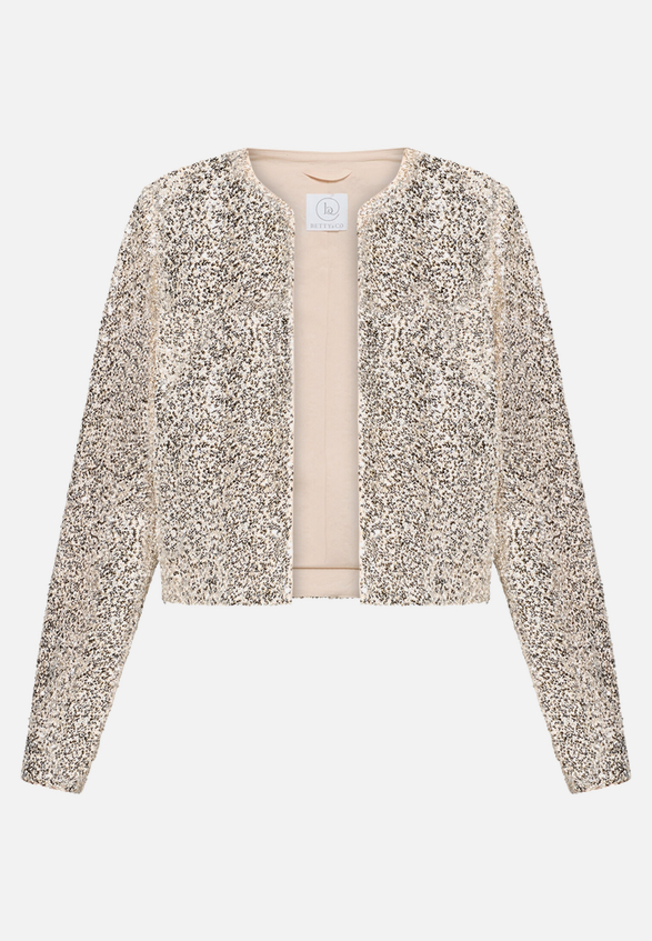 Blouson mit Pailletten / Vorderseite