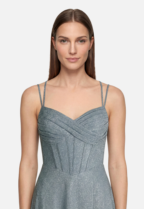 Abendkleid im Glitzer-Look / Detailbild