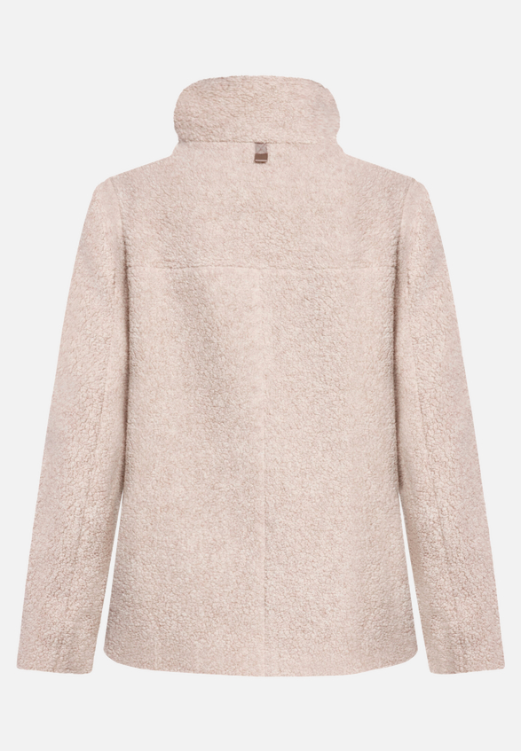 Winterjacke mit Kragen / Rückseite