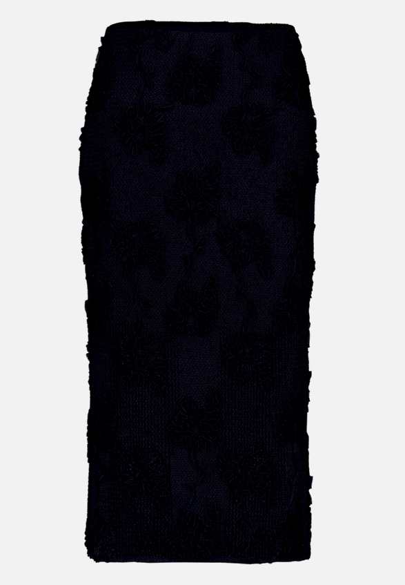 Strickrock  Midi mit Gummibund  / Vorderseite