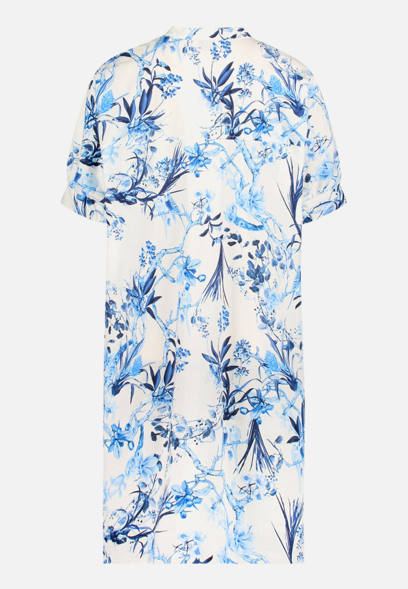 Hemdblusenkleid mit Knopfleiste / Rückseite
