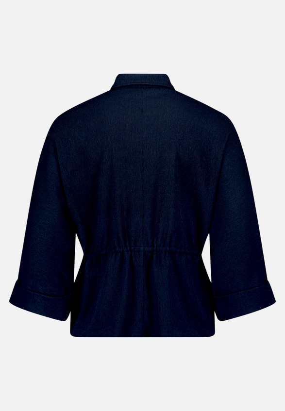 Hemdbluse  mit Gürtel / Rückseite