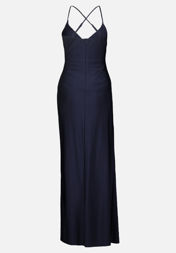 Abendkleid figurbetont / Rückseite
