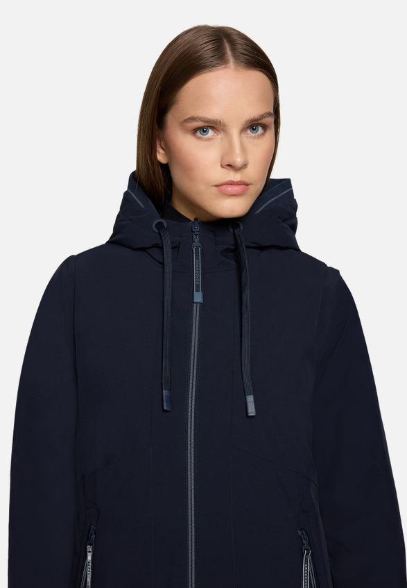 Wendejacke mit Kapuze / Detailbild