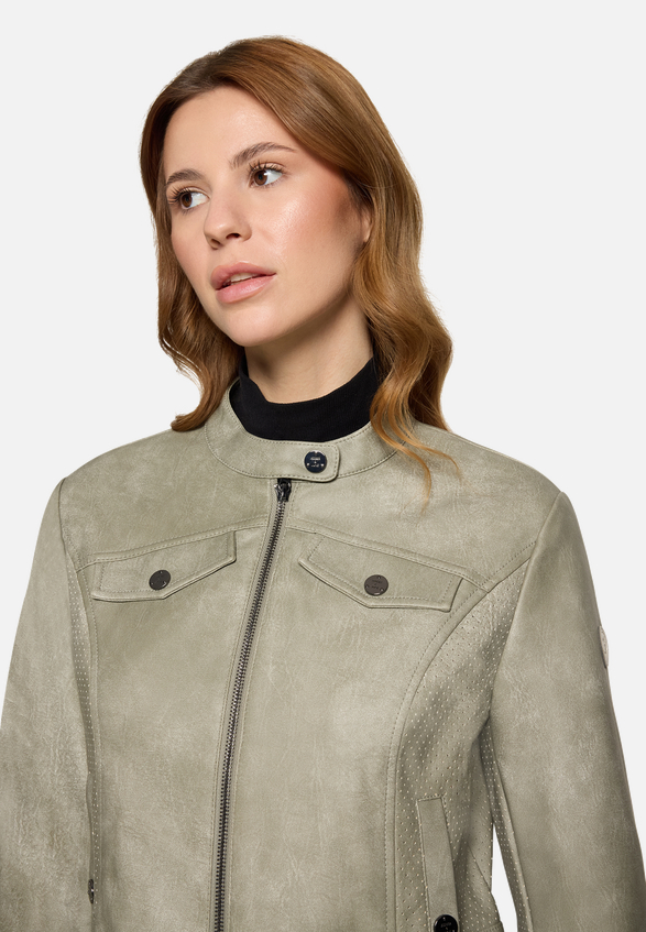 Casual-Jacke mit Stehkragen / Detailbild