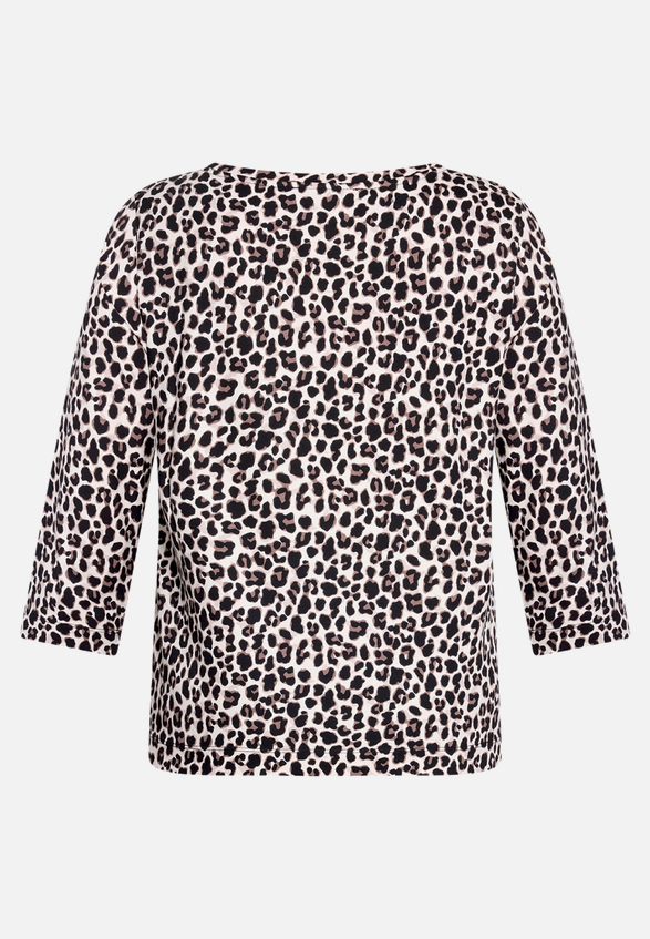 Leo-Shirt  3/4 Arm mit Rundhalsausschnitt / Rückseite