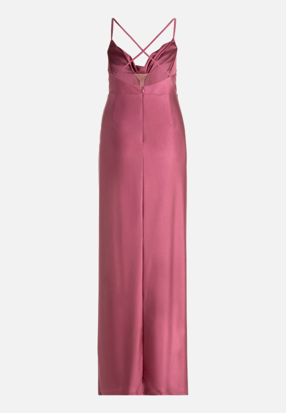 Abendkleid figurbetont / Rückseite
