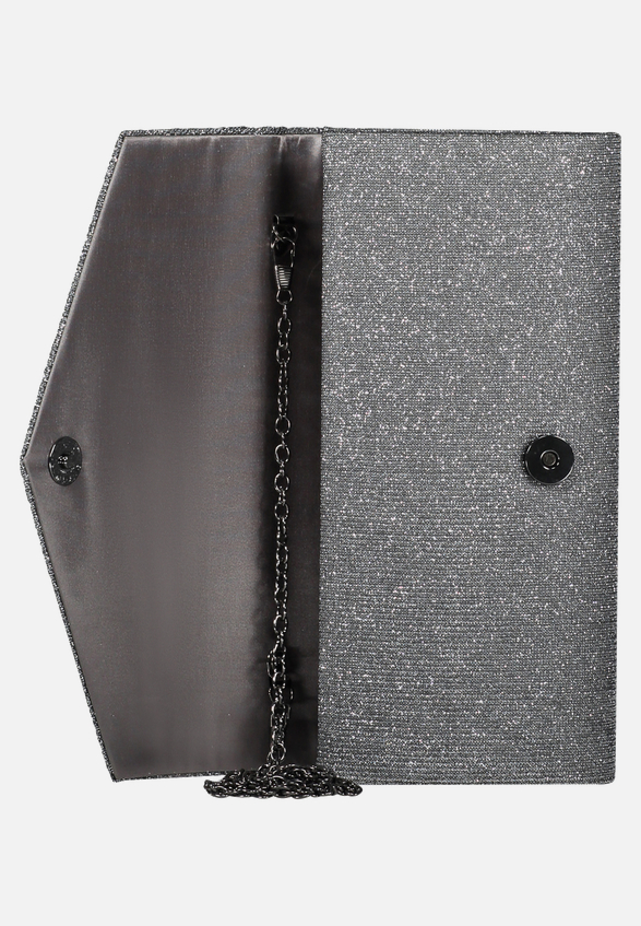 Clutch-Tasche mit Raffung / Detailbild