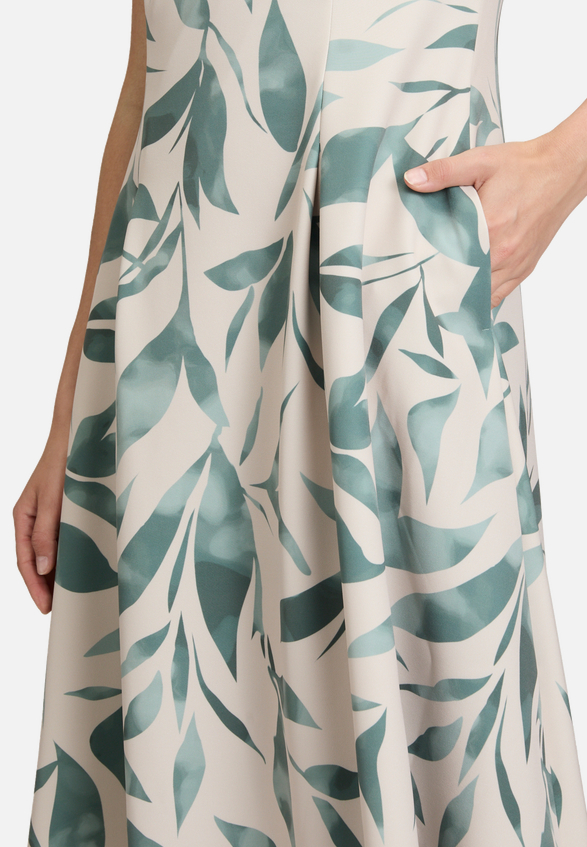 Cocktailkleid mit Aufdruck / Detailbild