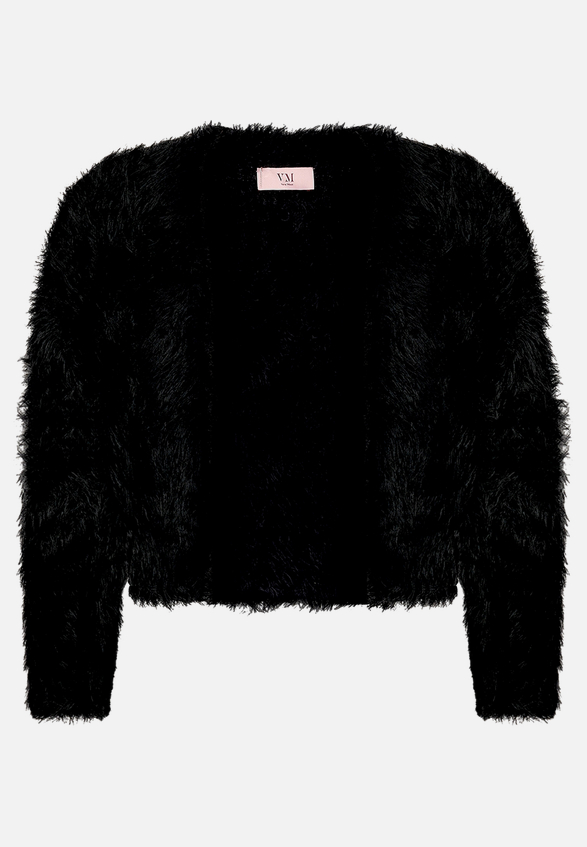 Strickbolero mit Struktur / Vorderseite