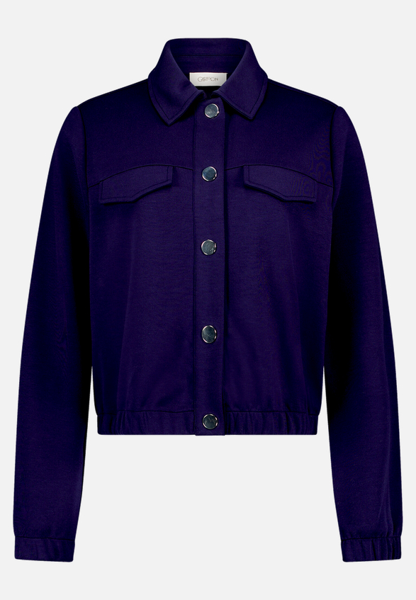 Casual-Jacke mit aufgesetzten Taschen / Vorderseite