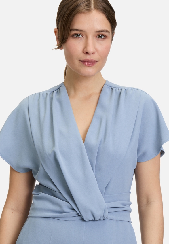 Jumpsuit mit Raffung / Detailbild