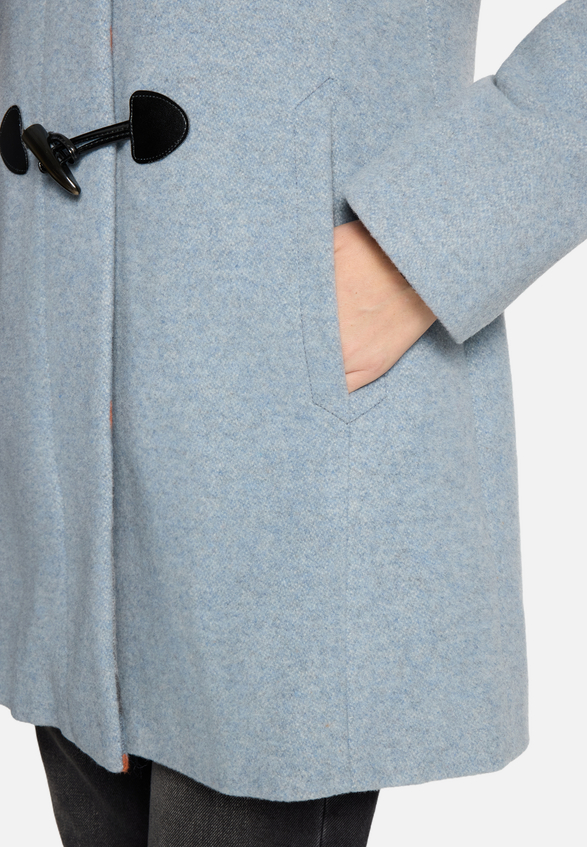 Dufflecoat mit Kapuze / Detailbild