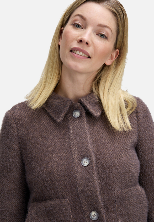 Casual-Jacke mit aufgesetzten Taschen / Detailbild