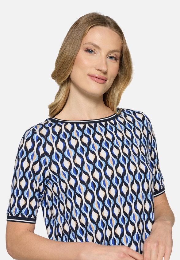 Casual-Shirt mit Tunnelzug / Detailbild