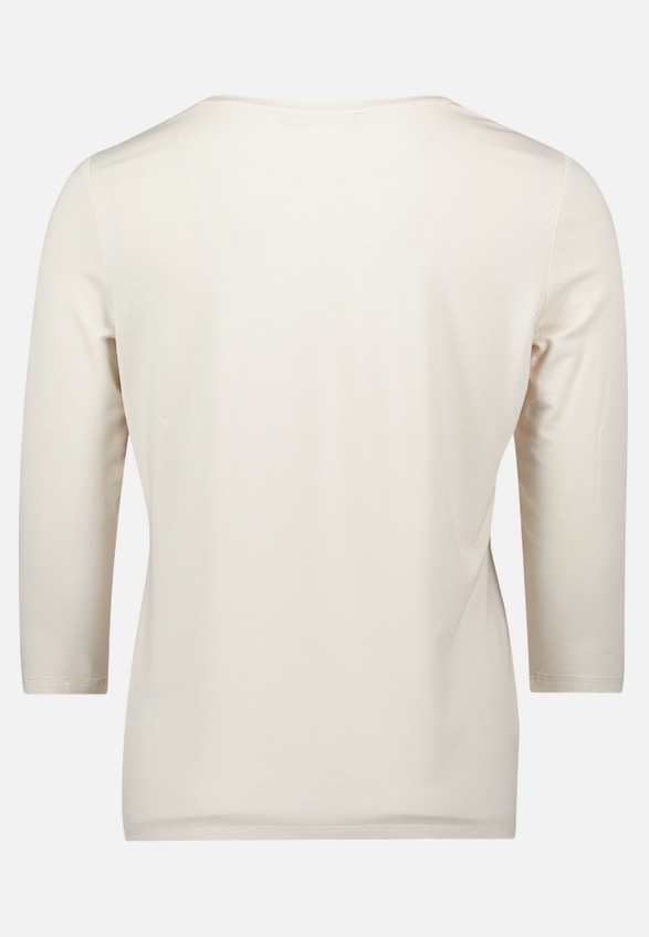 Basic Shirt mit Placement / Rückseite