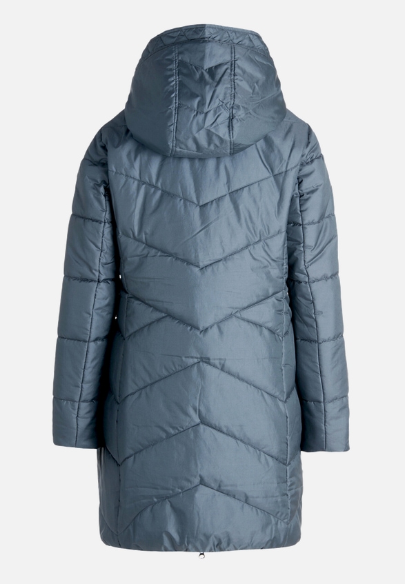 Outdoorjacke mit abnehmbarer Kapuze / Rückseite