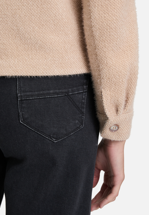 Casual-Jacke mit aufgesetzten Taschen / Detailbild