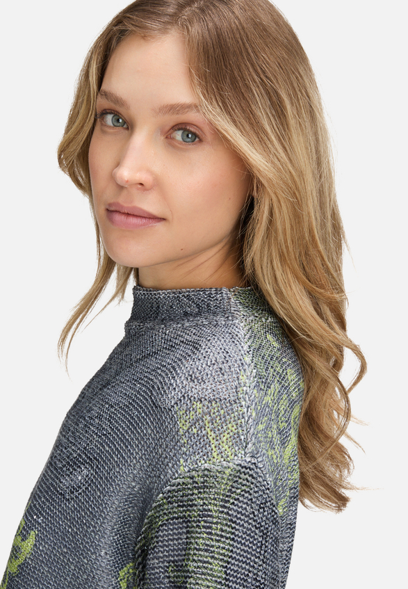 Strickpullover mit Pailletten / Detailbild