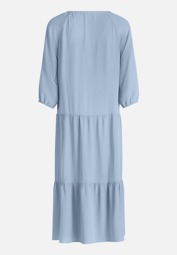 Midikleid mit 3/4 Arm / Rückseite