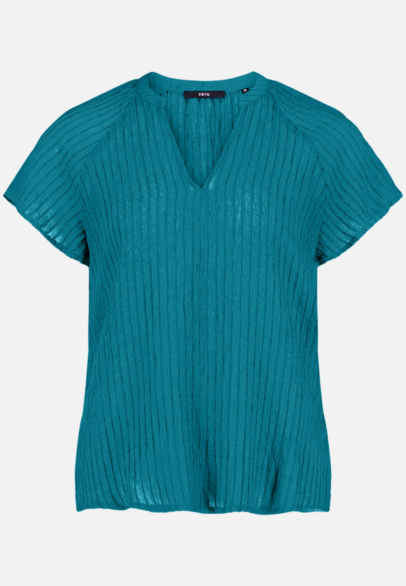 Bluse transparent mit V-Ausschnitt  / Vorderseite