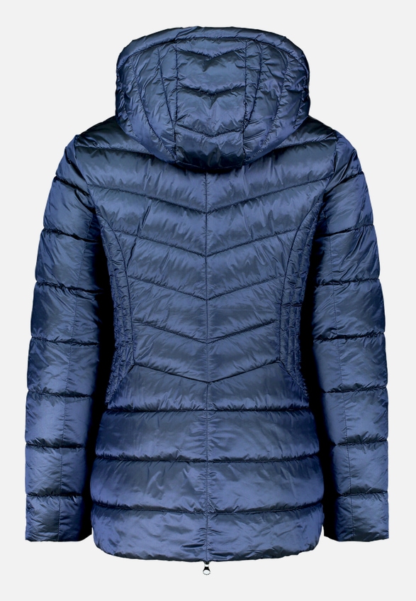 Outdoorjacke mit abnehmbarer Kapuze / Rückseite