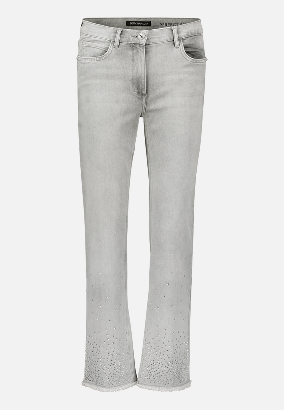 Slim Fit-Hose mit Waschung / Vorderseite