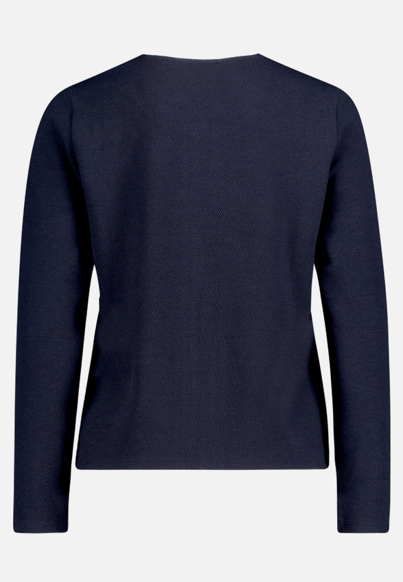 Shirtjacke mit Struktur / Rückseite