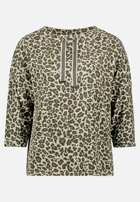 Sweatshirt mit Kragen / Vorderseite