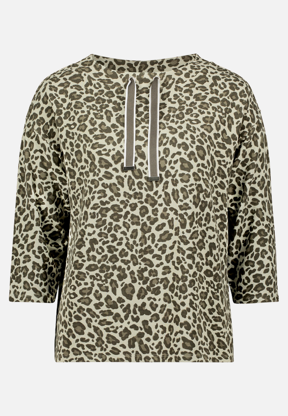 Sweatshirt mit Kragen / Vorderseite