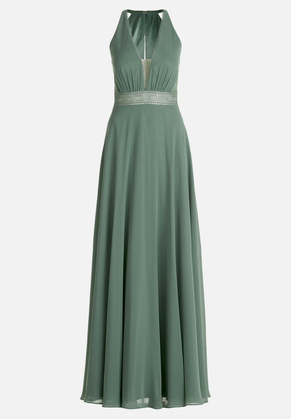 Abendkleid mit Spitze / Vorderseite