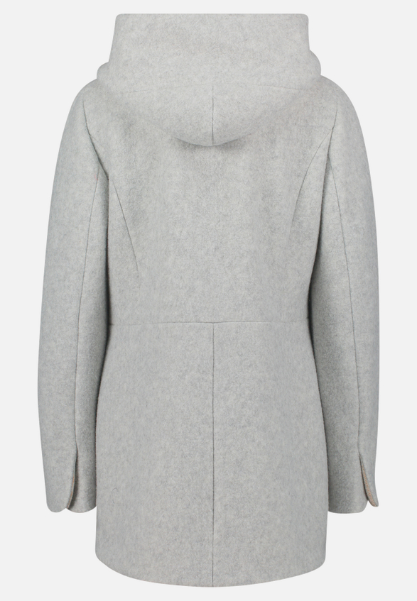 Winterjacke mit Kapuze / Rückseite