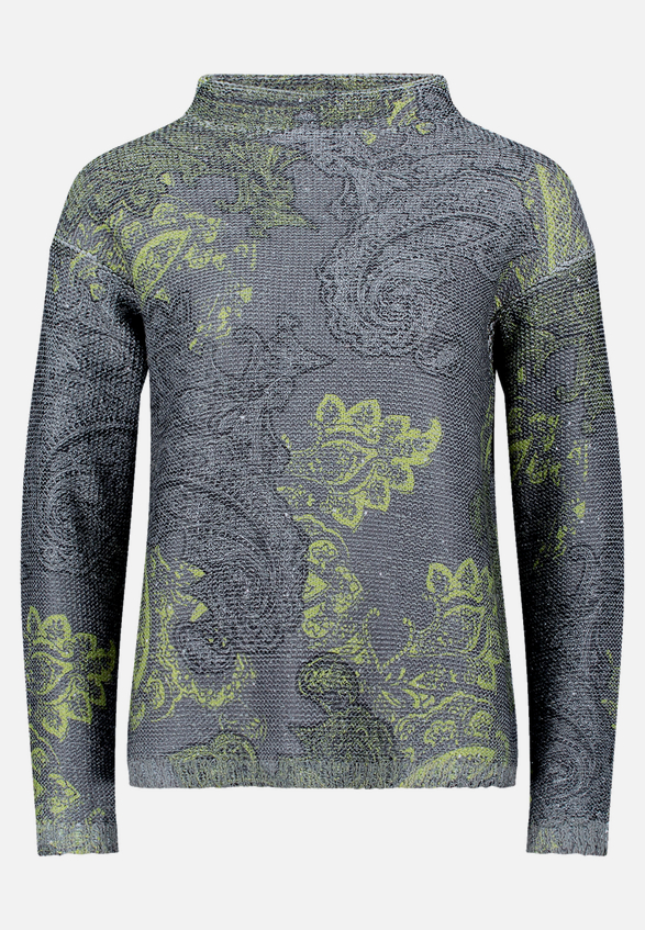 Strickpullover mit Pailletten / Vorderseite