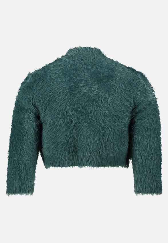 Strickbolero mit Struktur / Rückseite