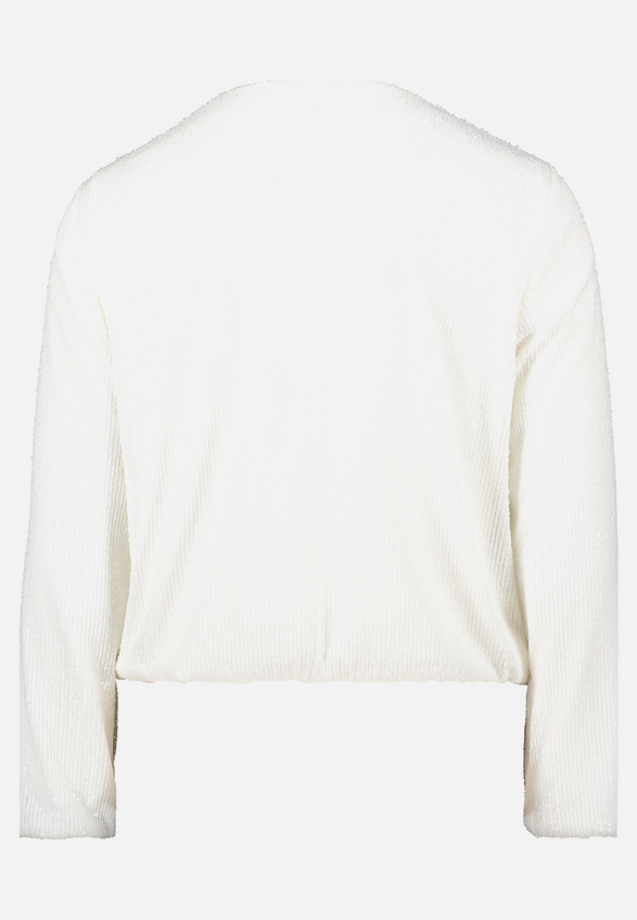 Blouson mit Pailletten / Rückseite