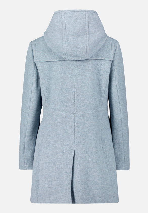 Dufflecoat mit Kapuze / Rückseite