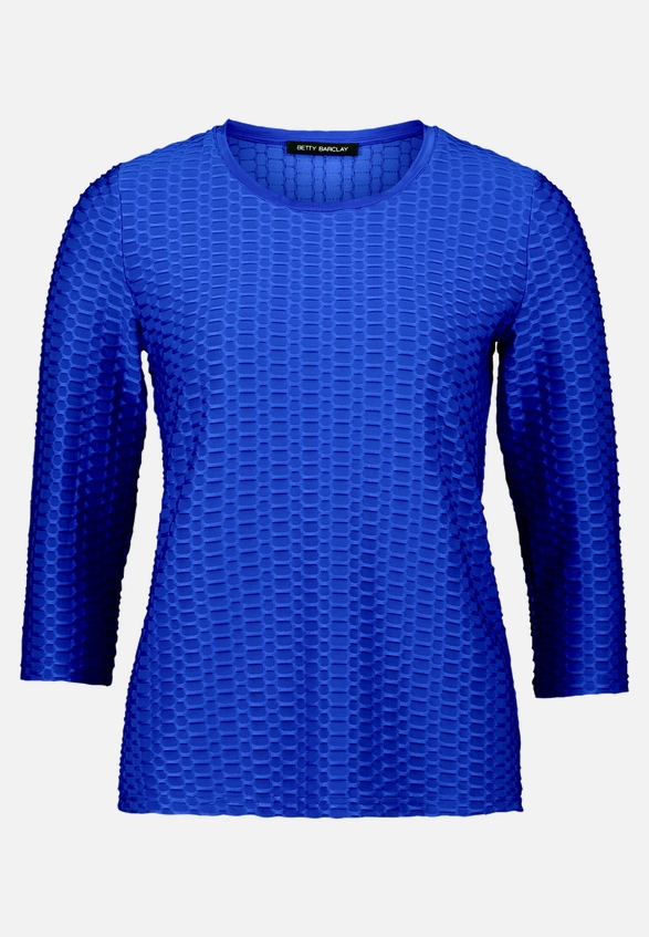 Basic Shirt mit Rundhalsausschnitt / Vorderseite