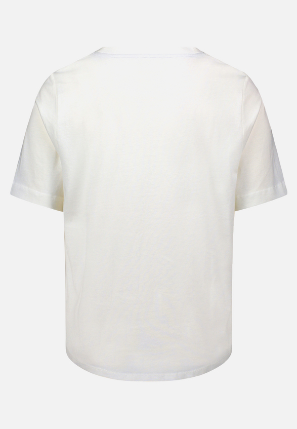 Rundhals-Shirt mit Schleifenknoten / Rückseite