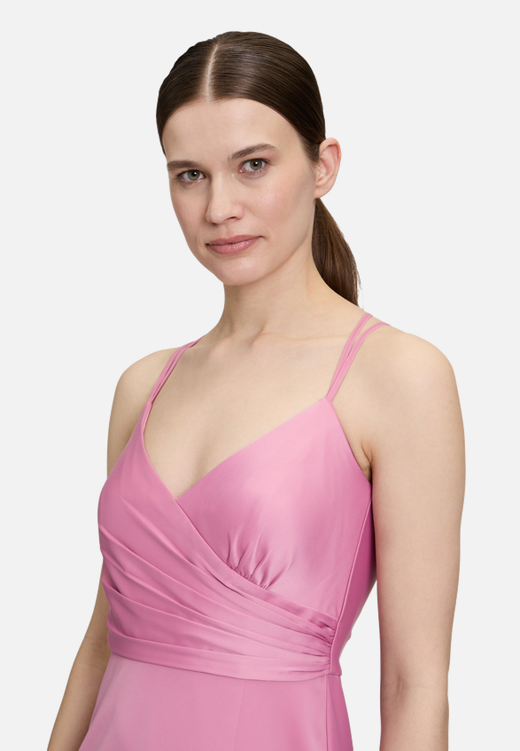 Abendkleid mit V-Ausschnitt / Detailbild