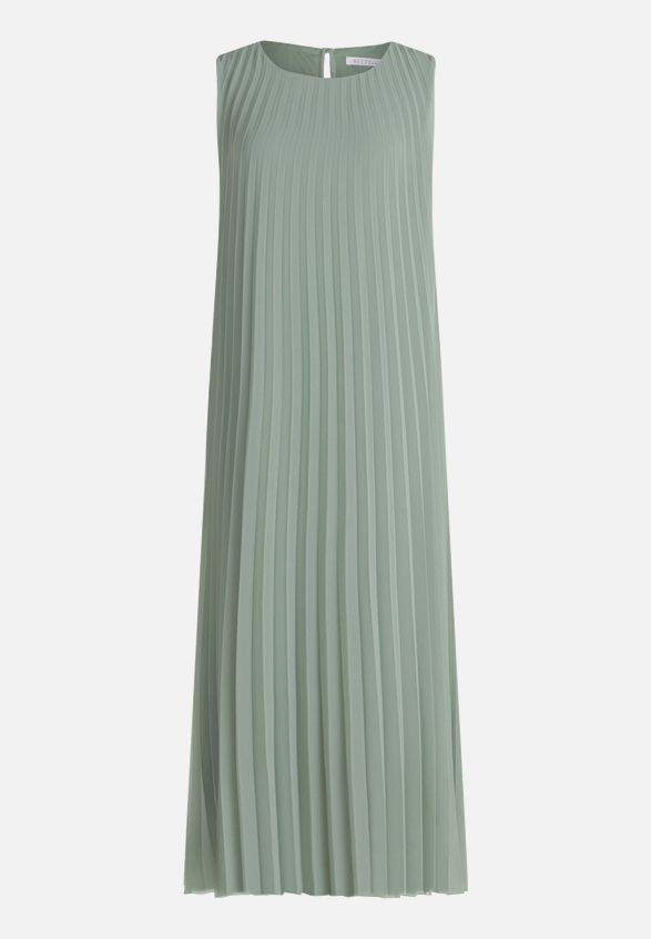 Maxikleid mit Plissee / Vorderseite