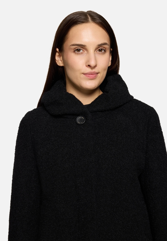 Wolljacke mit Stehkragen / Detailbild