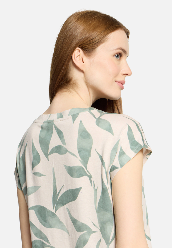 Casual-Shirt mit Tunnelzug / Detailbild