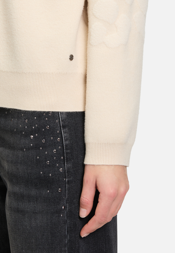 Strickpullover mit Jacquard / Detailbild