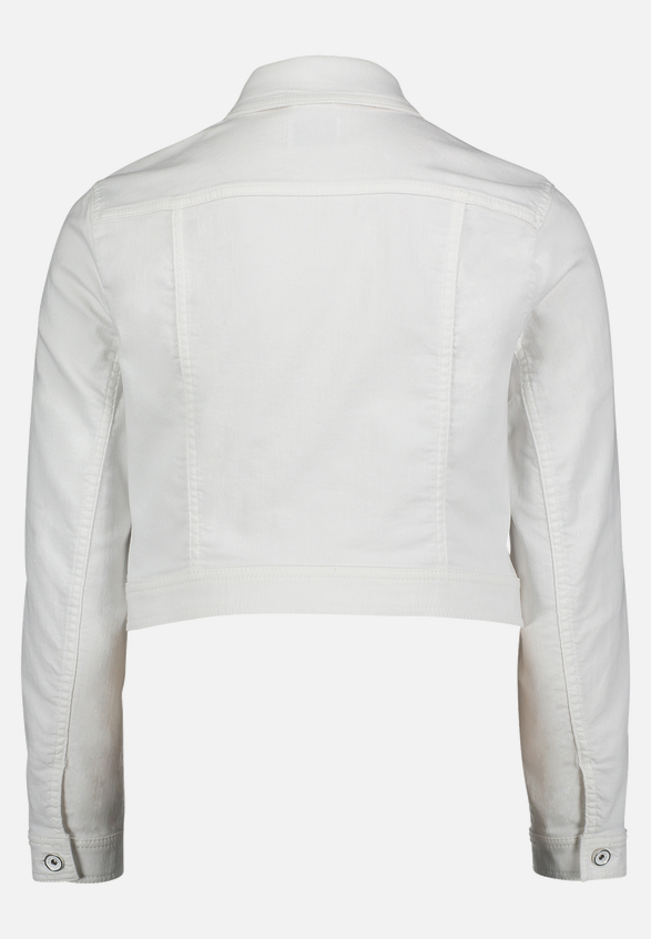 Jeansjacke mit Waschung / Rückseite