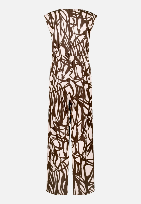 Jumpsuit mit Muster / Rückseite