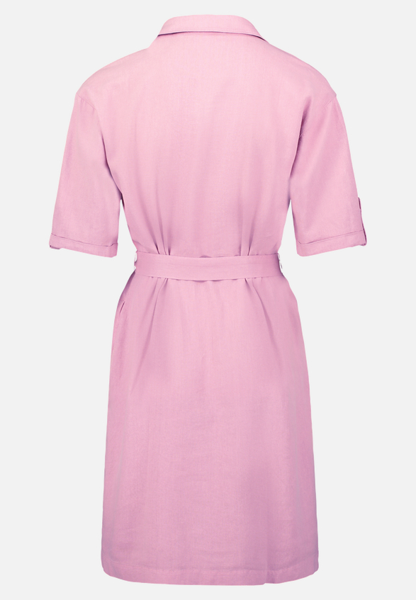 Freizeitkleid mit Gürtel / Rückseite