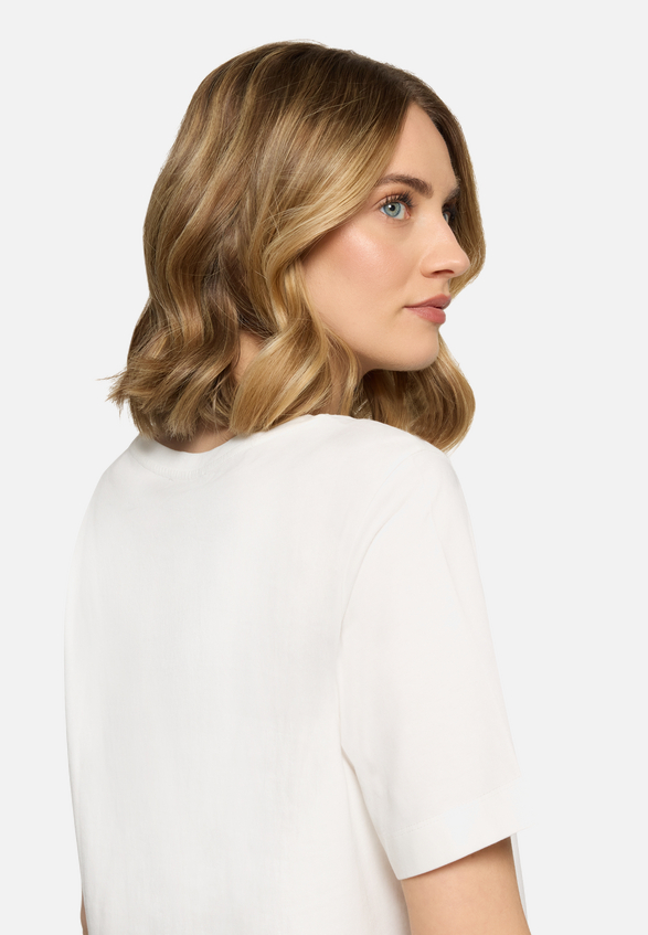 Basic Shirt mit Aufdruck / Detailbild